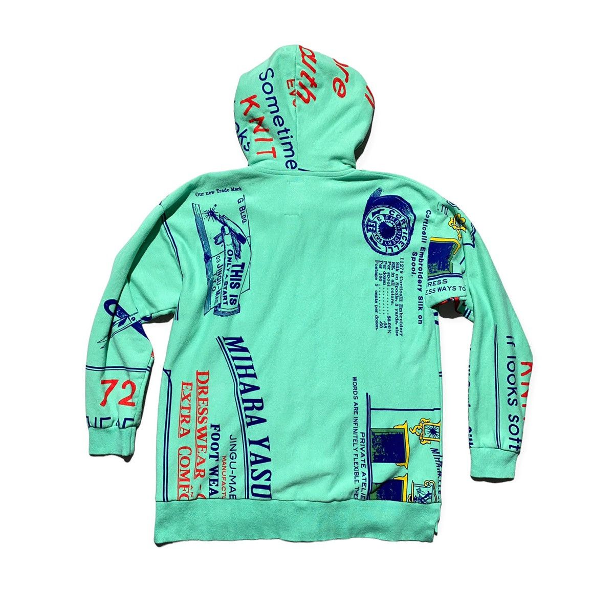 Maison MIHARA YASUHIRO Mega zipper graphic hoodie Size US L / EU 52-54 / 3 - 3 Thumbnail