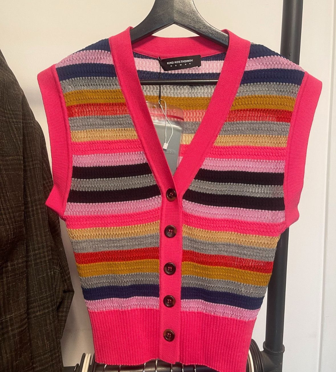 Kiko Kostadinov Kiko Kostadinov Knit Colorful Vest | Grailed