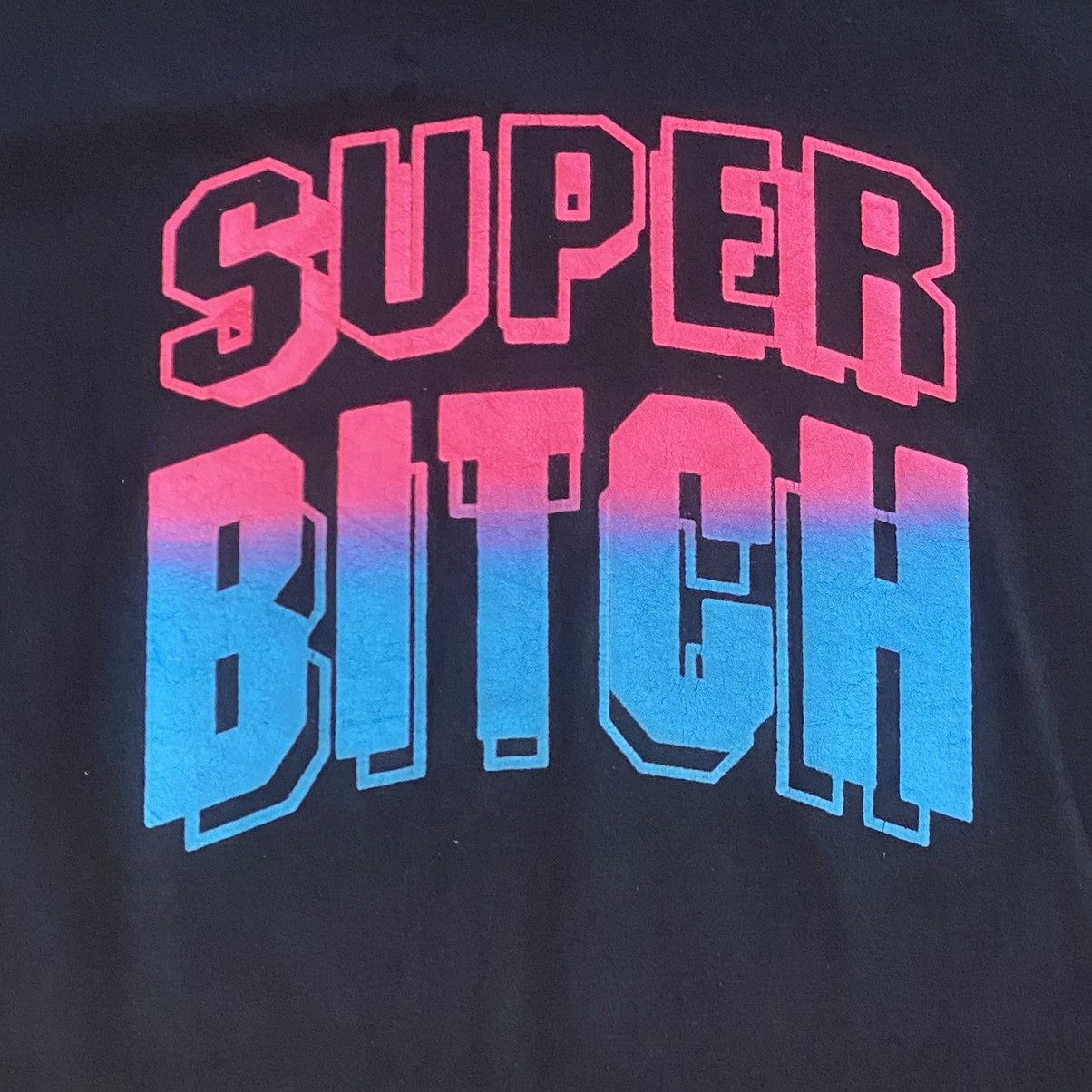 Vintage Vintage 90s Bitches With An Attitude BWA Super BitchTee (Rap Size US L / EU 52-54 / 3 - 7 Thumbnail