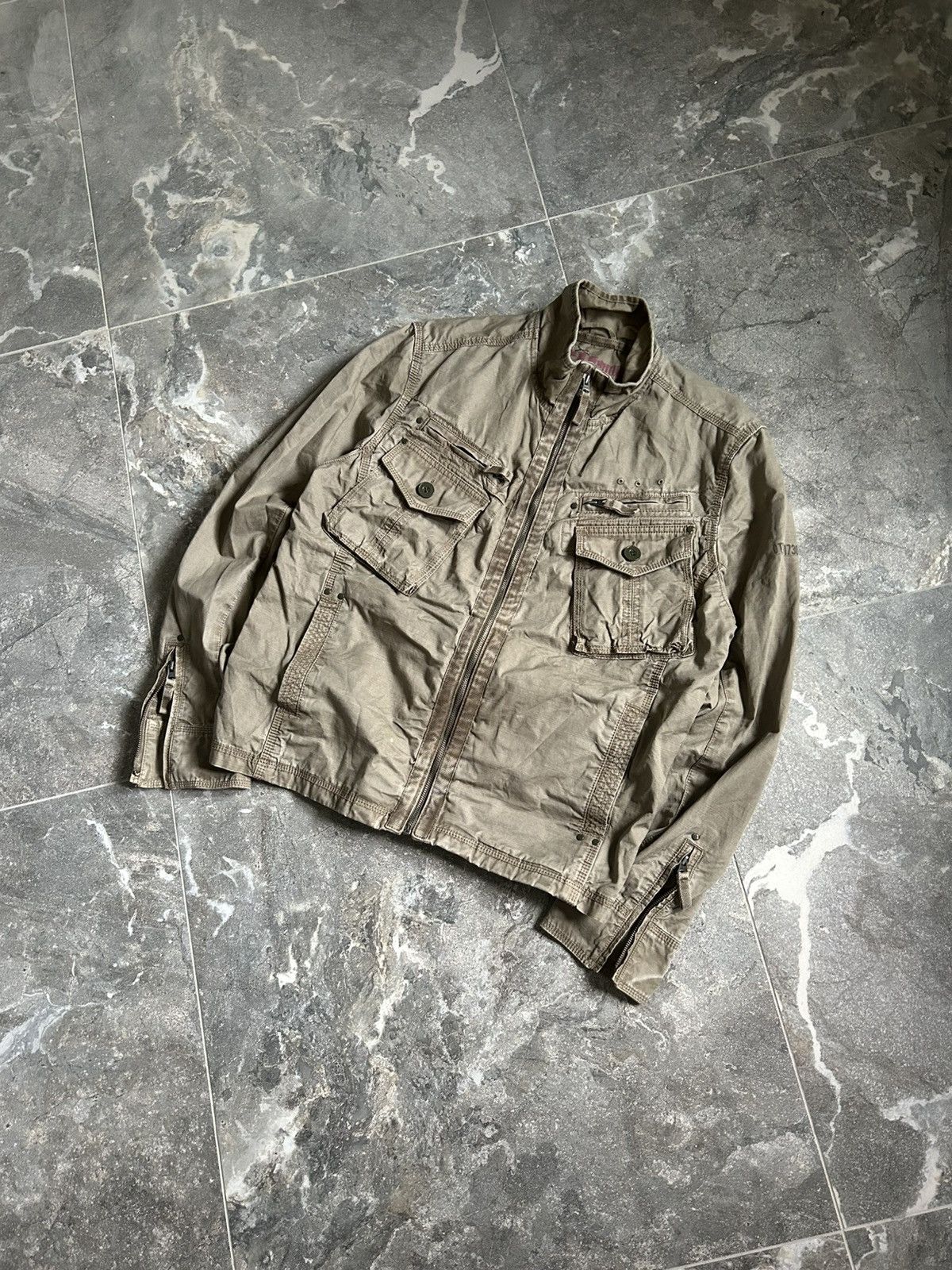 Japanese Brand × Vintage Vintage Japanese Style Y2K Distressed Grunge Jacket Size US L / EU 52-54 / 3 - 2 Thumbnail