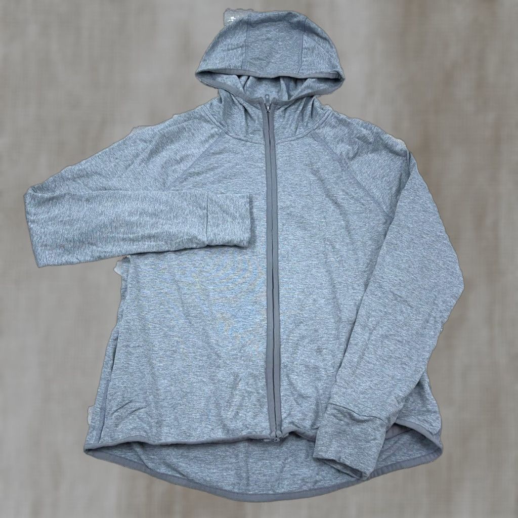 Victoria's Secret VINTAGE Victoria's Secret Hoodie Women Medium Gray Full Zip Jacket Active Performance Casual Modern PINK Size M / US 6-8 / IT 42-44 - 1 Thumbnail