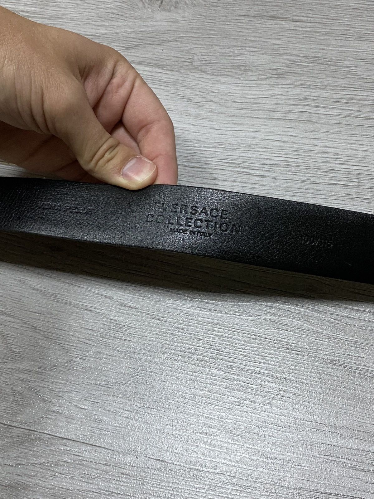 Versace Versace medusa logo leather belt Size ONE SIZE - 3 Thumbnail