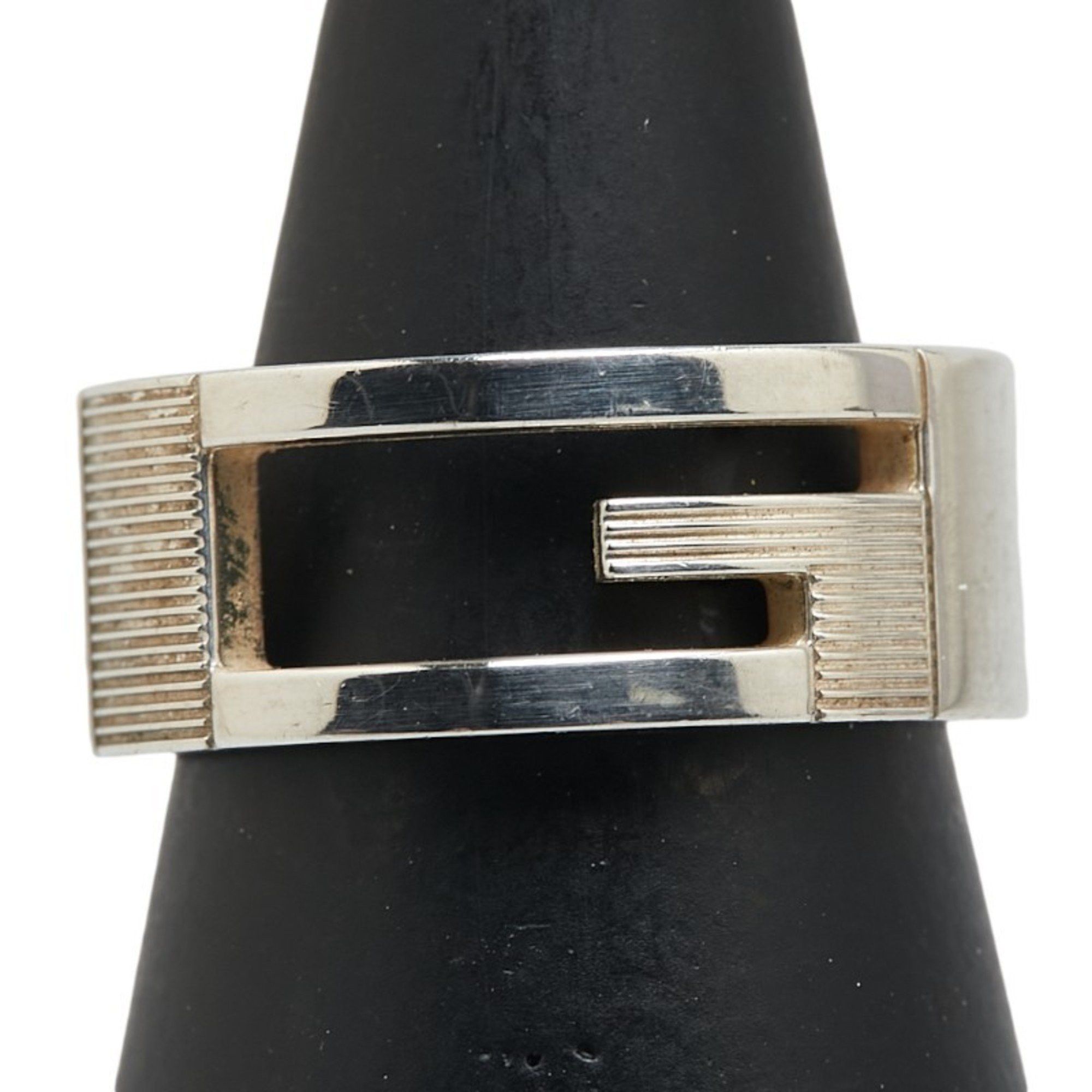 Gucci Gucci Branded G Ring #13 SV925 Silver Men's GUCCI Size ONE SIZE - 1 Thumbnail
