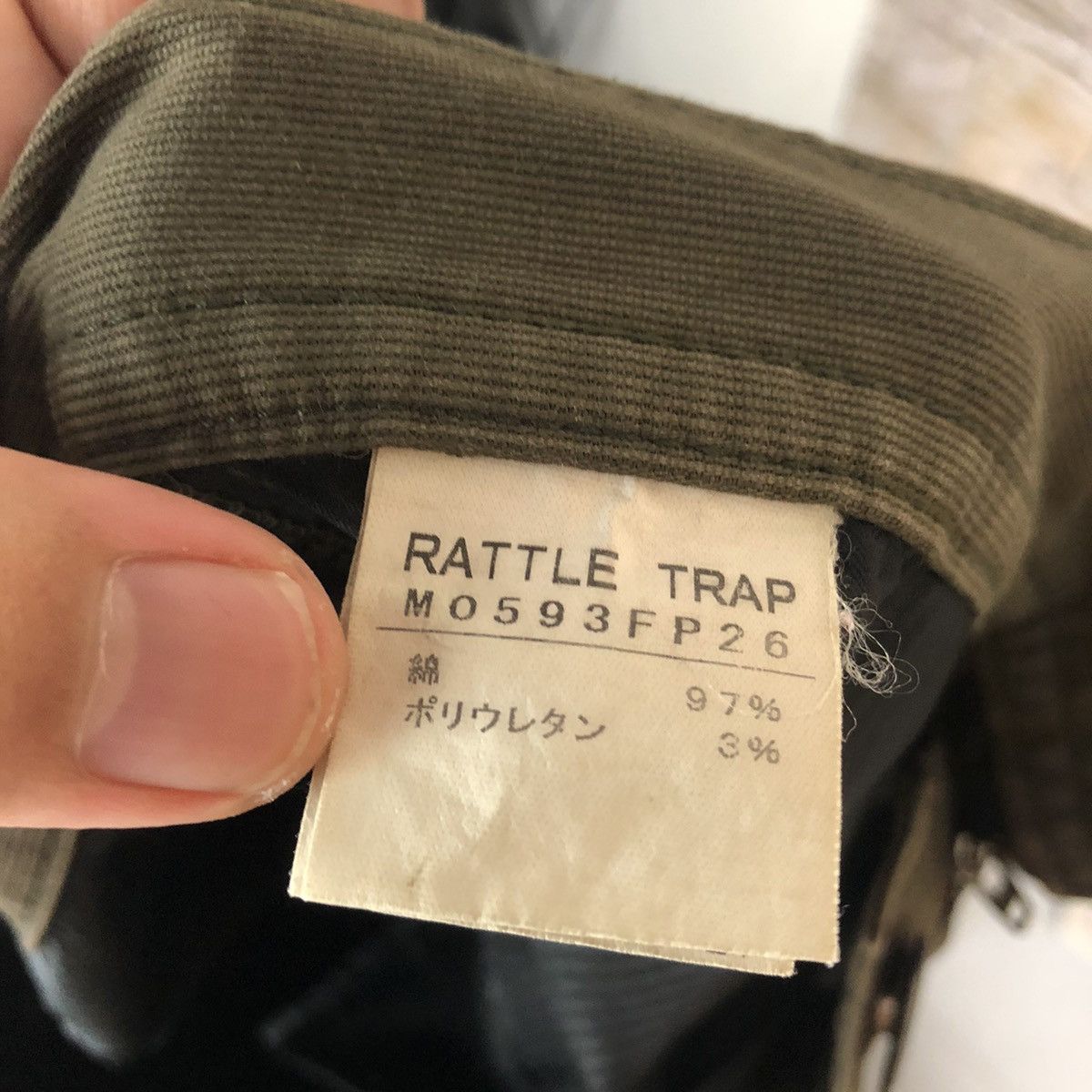 Faded Glory Rattle Trap Brown faded Cargo Multipocket Pants #A312 Size US 31 - 21 Thumbnail