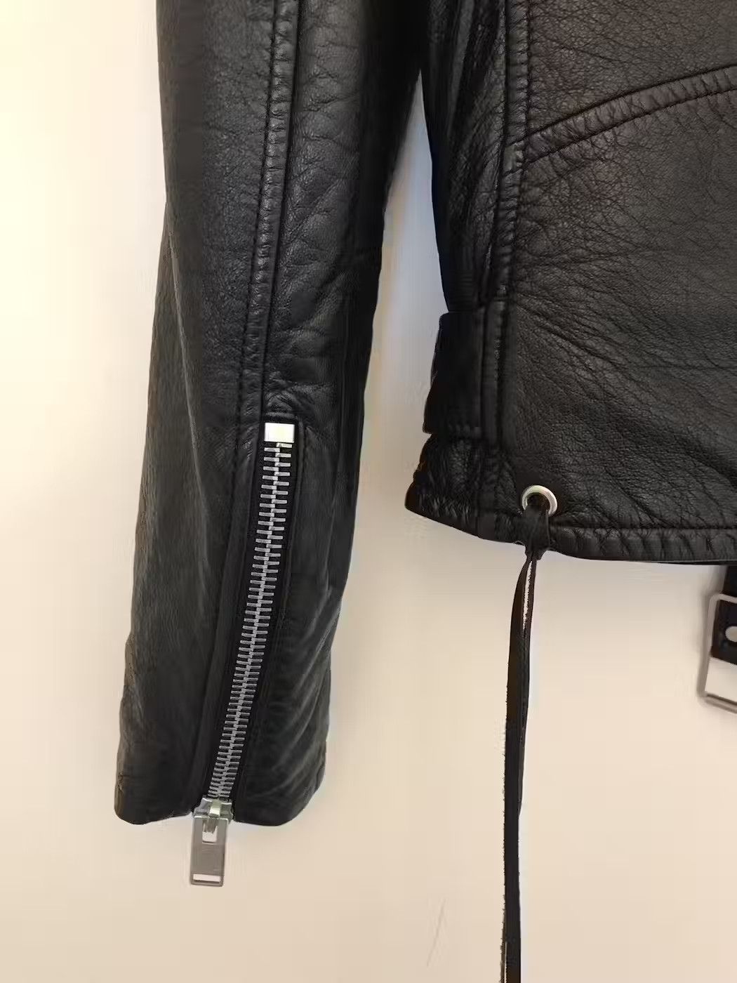 Saint Laurent Paris Saint Laurent Paris Blood Luster Leather Jacket Size US S / EU 44-46 / 1 - 9 Thumbnail