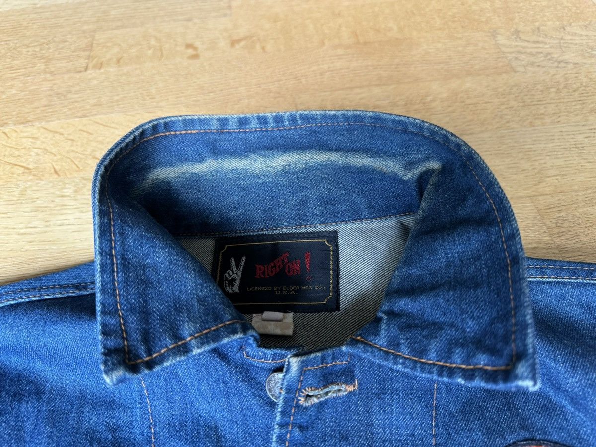 Salvage × Vintage VTG 1970‘s Selvedge Right On/Elder M.F.G Jacket Size US L / EU 52-54 / 3 - 23 Thumbnail