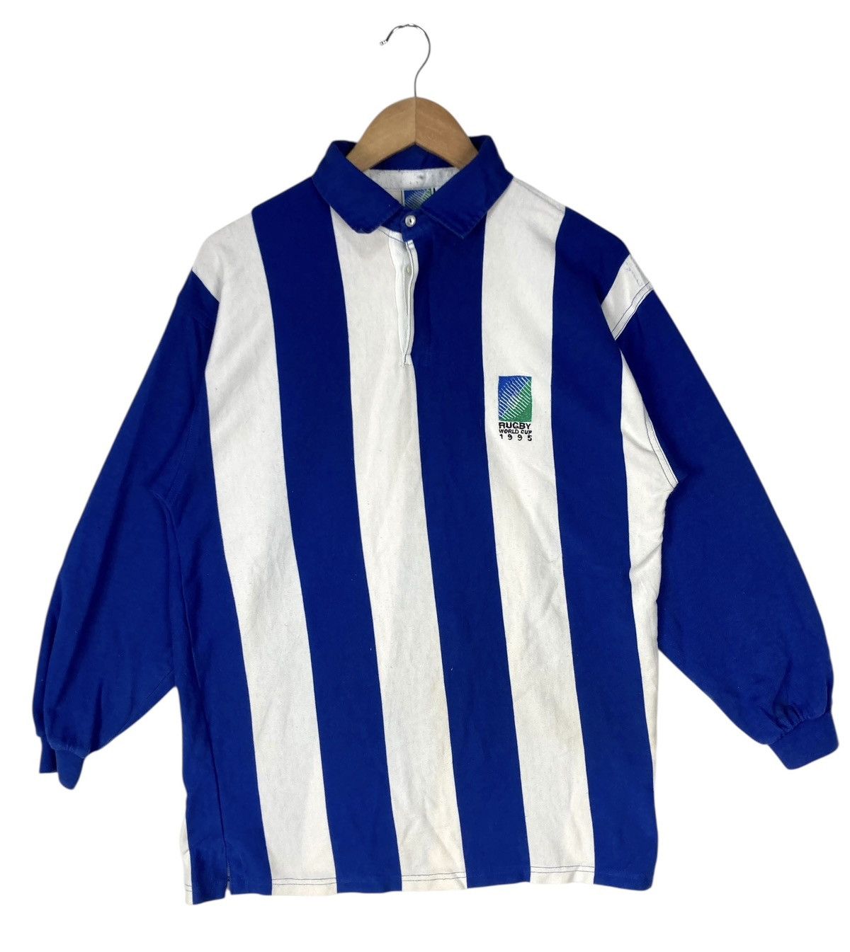 Sports Specialties × Vintage Vintage 1995 Rugby World Cup Polo Rugby Shirt Size US XL / EU 56 / 4 - 2 Thumbnail