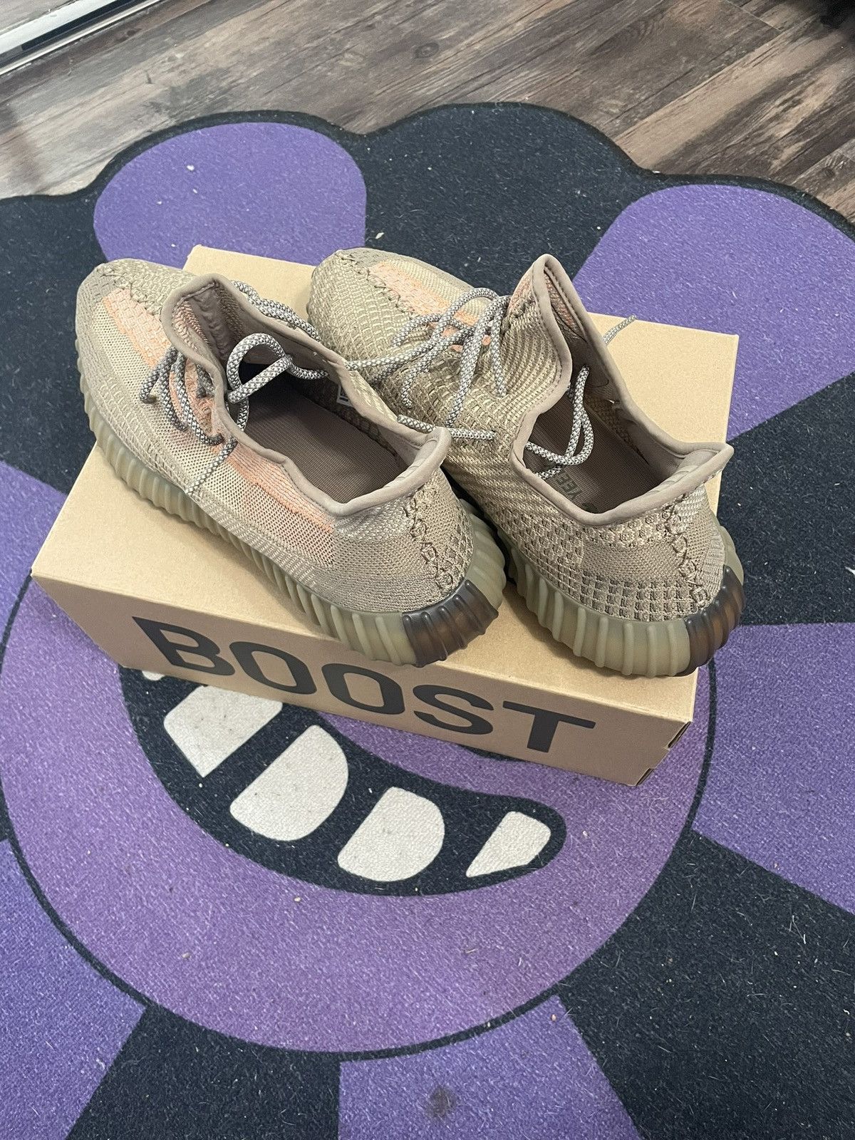 Adidas Yeezy Boost 350 Sand Taupe Size US 12 / EU 45 - 1 Thumbnail