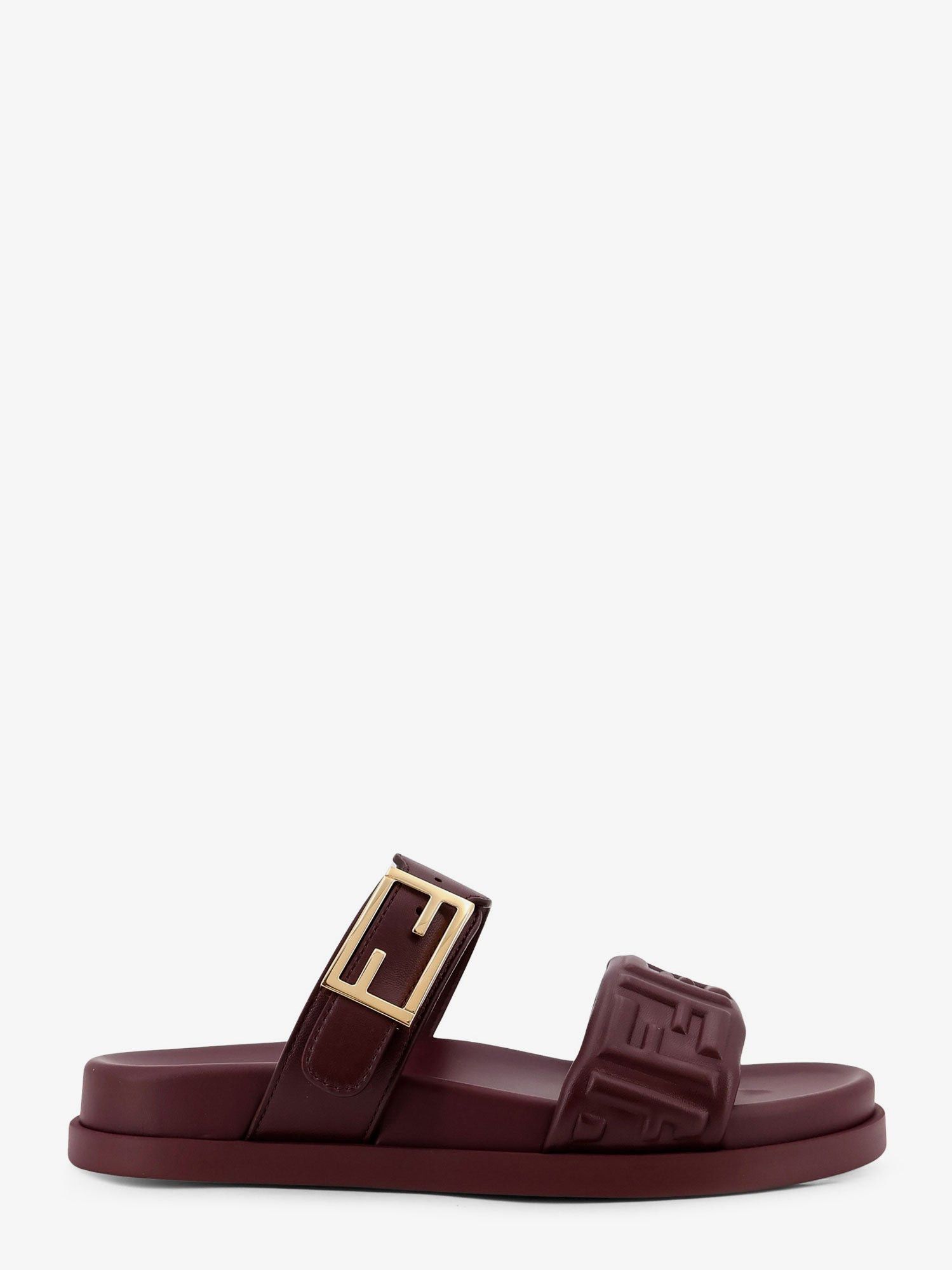 Fendi Fendi Feel Low Leather Sandals Size US 11 / IT 41 - 1 Thumbnail