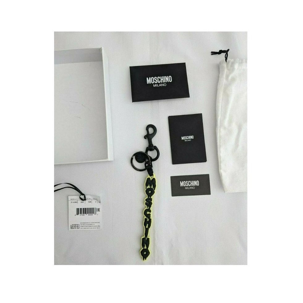 Moschino SS20 MOSCHINO COUTURE JEREMY SCOTT KEYCHAIN DRIPPING LOGO Size ONE SIZE - 7 Thumbnail