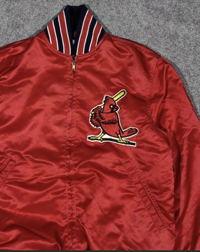 Chalk Line × Starter Vintage Louis Cardinals Varsity Jacket Size US M / EU 48-50 / 2 - 2 Thumbnail
