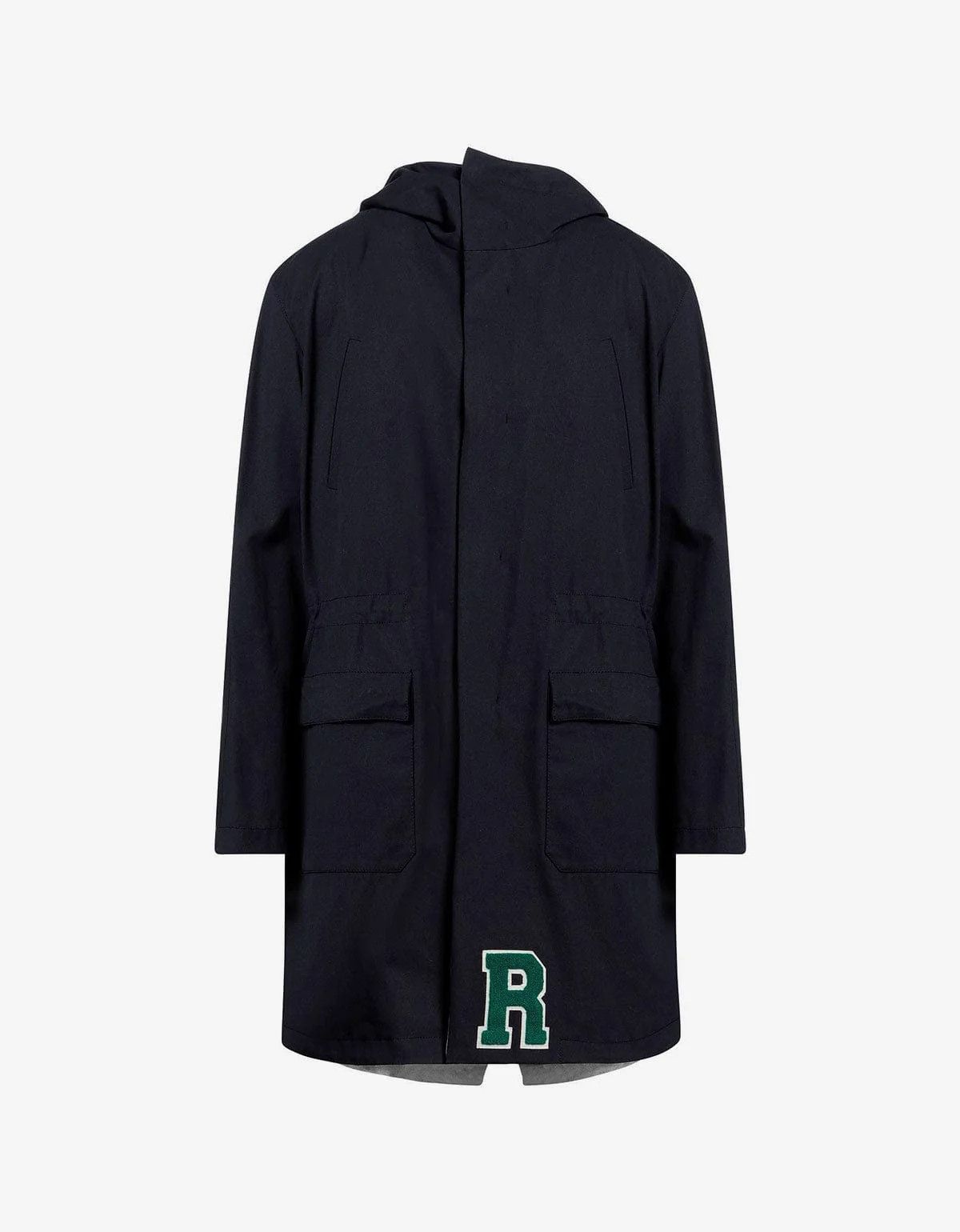 Raf Simons o1y0325 Logo Parka in Midnight Blue Size US M / EU 48-50 / 2 - 1 Thumbnail