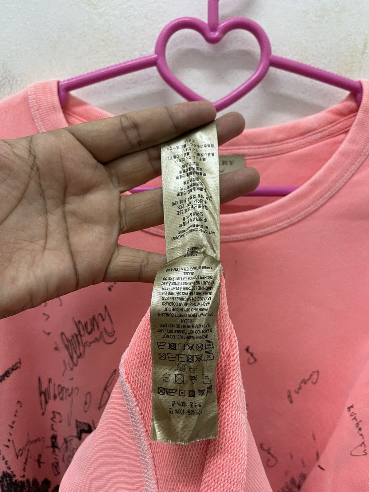 Burberry Rare BURBERRY Sweatshirt Size US XL / EU 56 / 4 - 6 Thumbnail