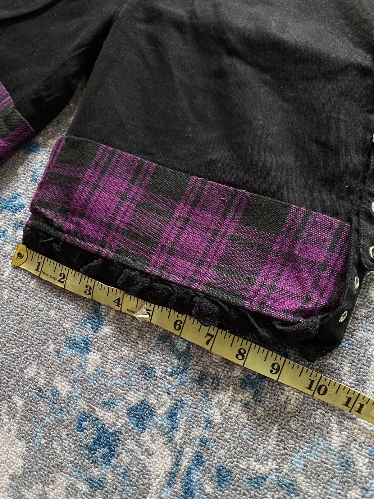Japanes Bondage With Croos Lace Up gothic Pants