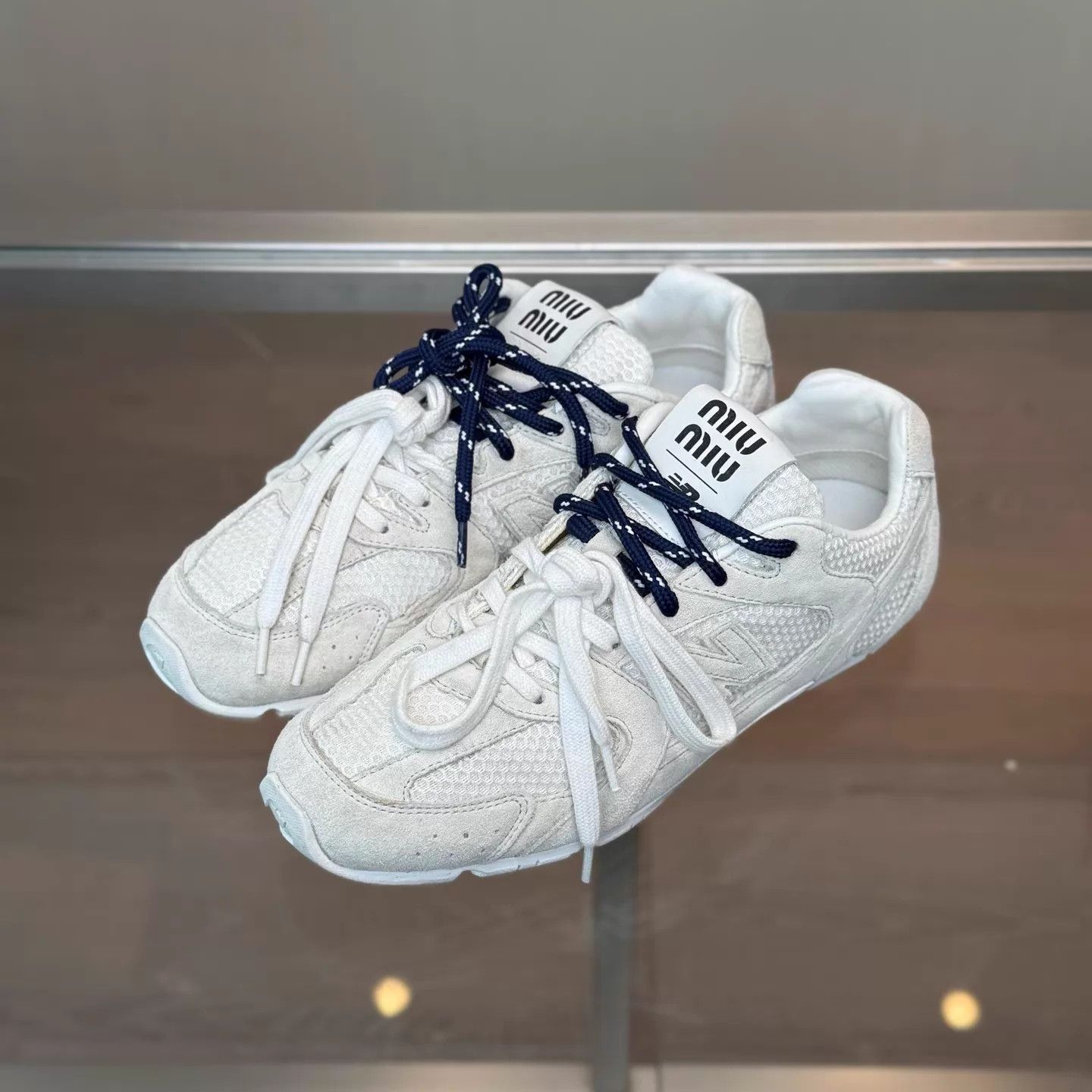 Miu Miu Miu Miu x NB 530 Retro 99/100 Worn Once Size 37 OG Box Size US 6.5 / IT 36.5 - 1 Thumbnail