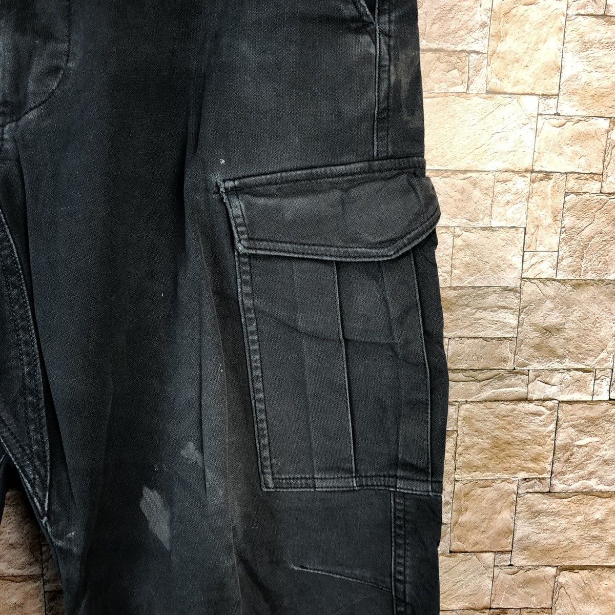 Japanese Brand Japanese Brand Blue utility Cargo Multipocket Pants #A989 Size US 32 / EU 48 - 10 Thumbnail