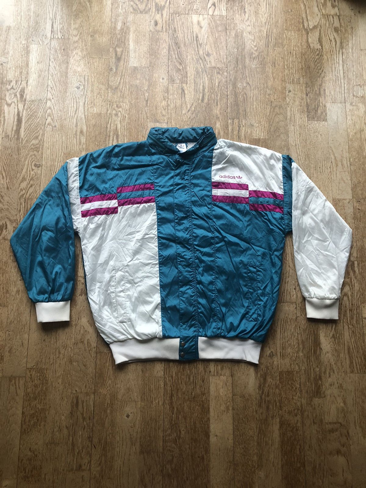 Adidas × Vintage ADIDAS RETRO VINTAGE CLASSIC QUALITY SPORT LIGHT JACKET Size US XL / EU 56 / 4 - 1 Thumbnail