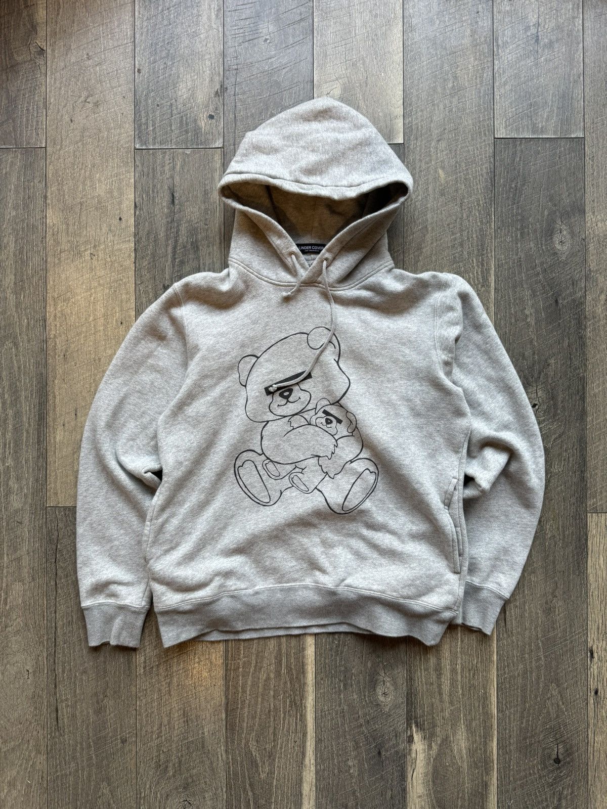 Undercover Anarchy Bear Sweatshirt Used M Black Unique