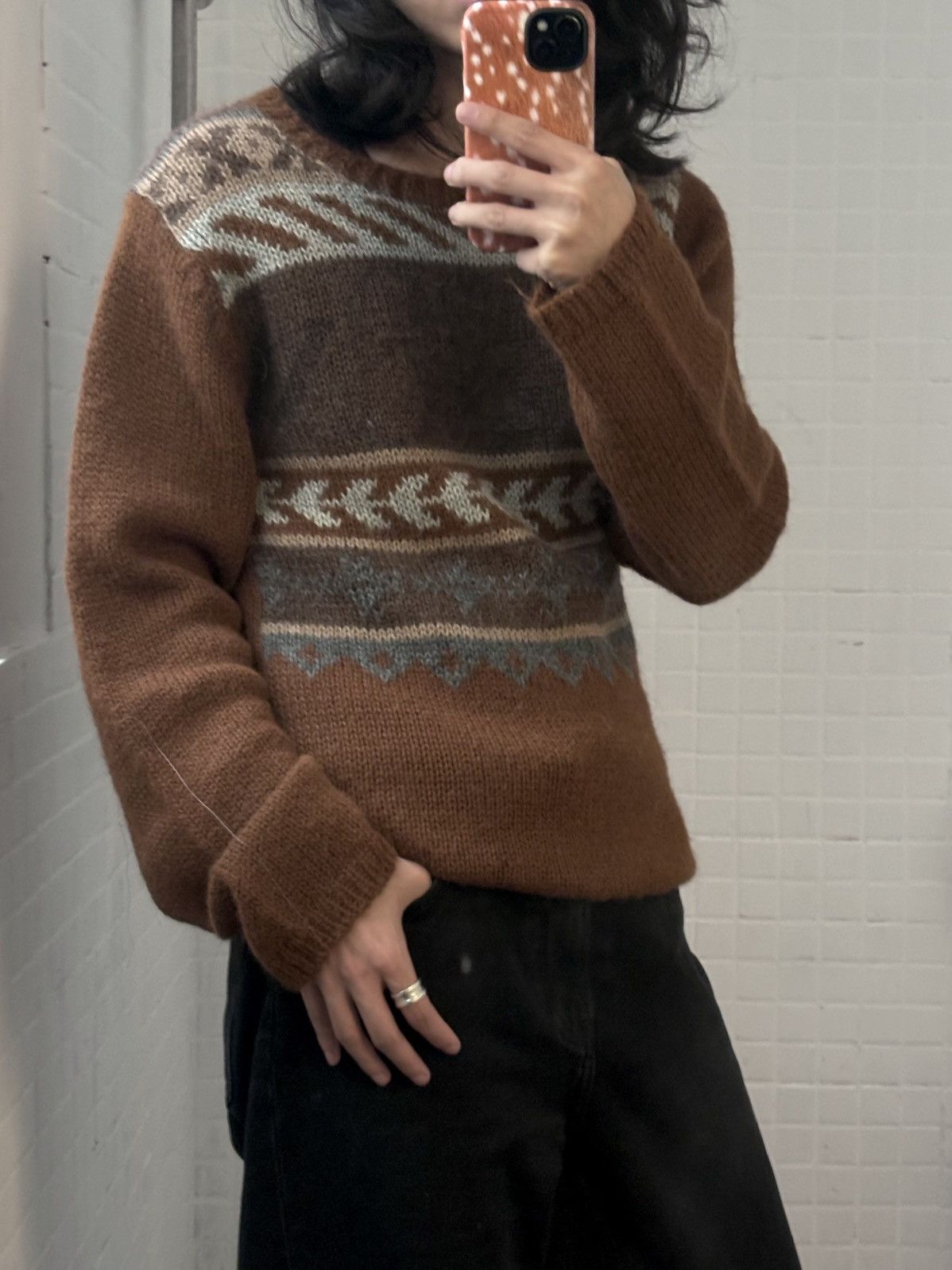 Comme des Garcons Homme Plus Comme Des Garçons | AW1995 Sleep Period Number Sweater Size US M / EU 48-50 / 2 - 3 Thumbnail