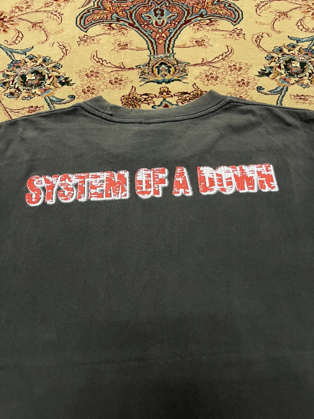 Band Tees Vintage System Of A Down Band Lineup Sunfaded T-Shirt Size US M / EU 48-50 / 2 - 8 Thumbnail