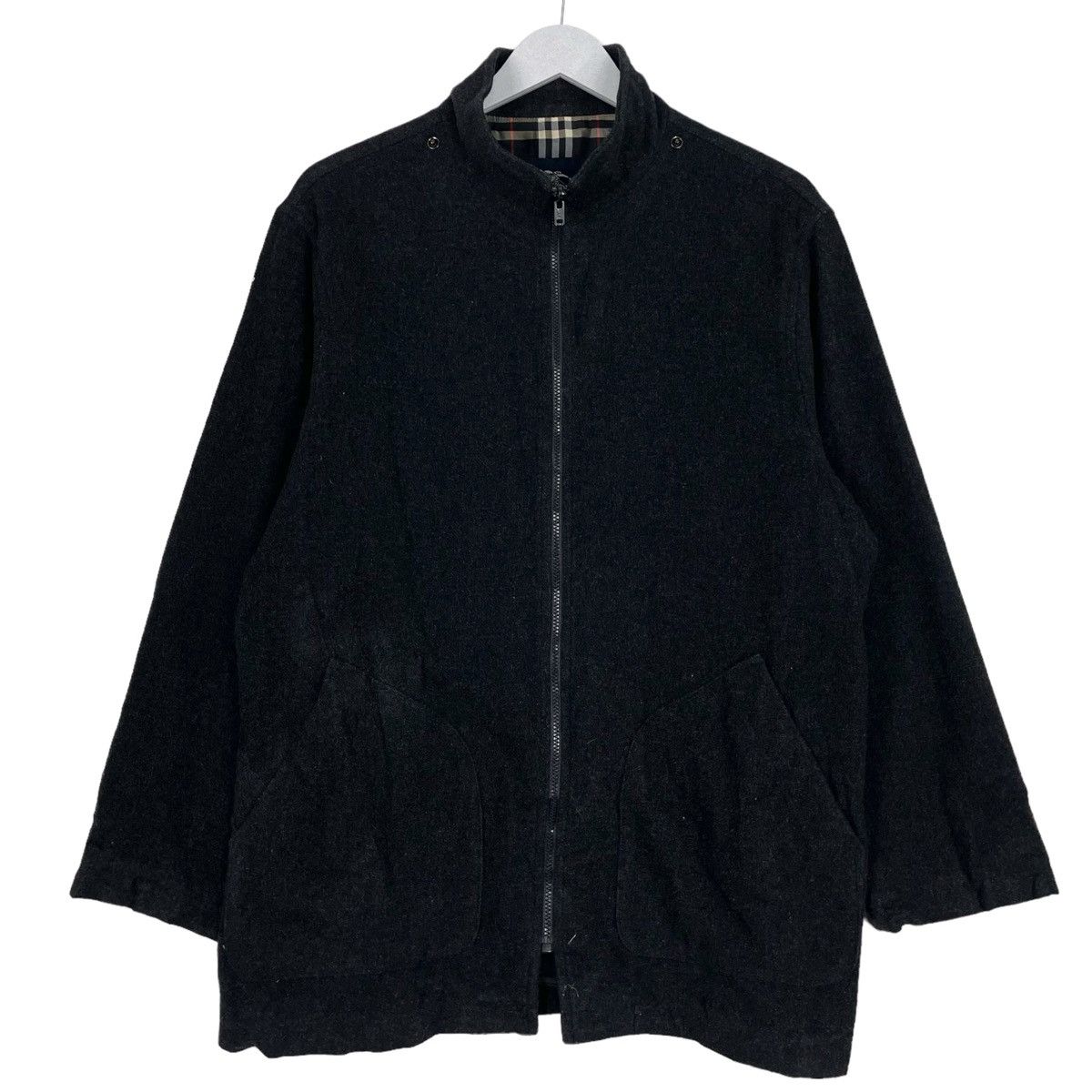Burberry × Designer 💥BURBERRY NOVA CHECK ZIPPER WOOL Size US M / EU 48-50 / 2 - 2 Thumbnail
