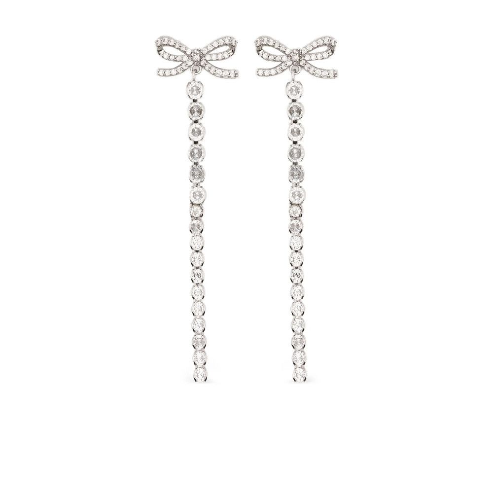 Self-portrait SILVER Earrings
