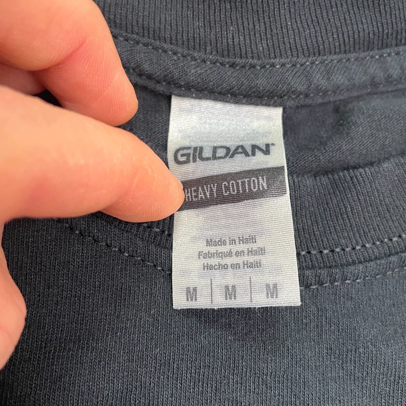 Gildan Gildan Black T-Shirt Womens Medium Graphic Print Music Tee Crew Neck Short Sleeve 100% Cotton Regular Fit Basic Casual Shirt Size M / US 6-8 / IT 42-44 - 4 Thumbnail