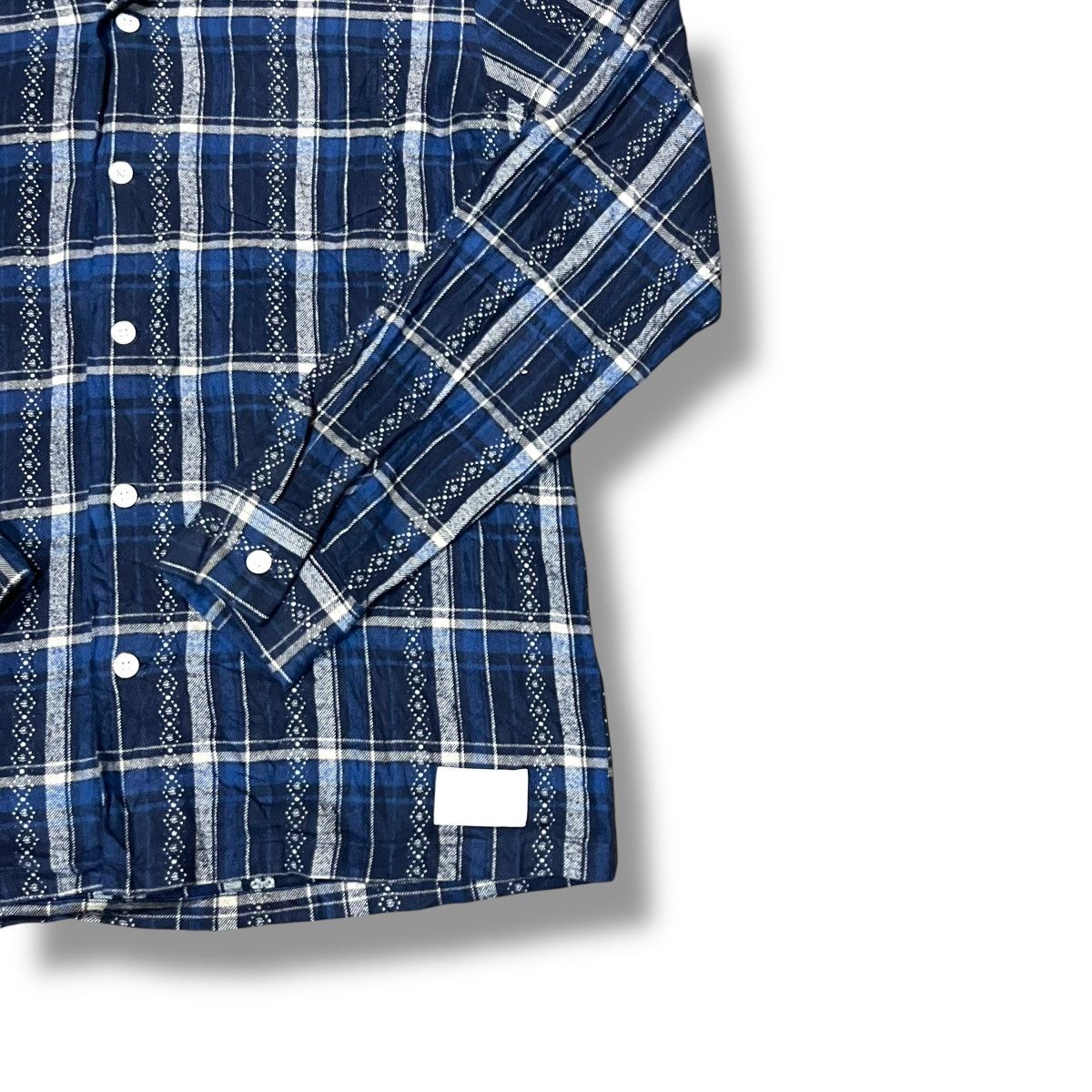 Tornado Mart Vintage loopypool japan indigo flannel shirt Size US M / EU 48-50 / 2 - 3 Thumbnail