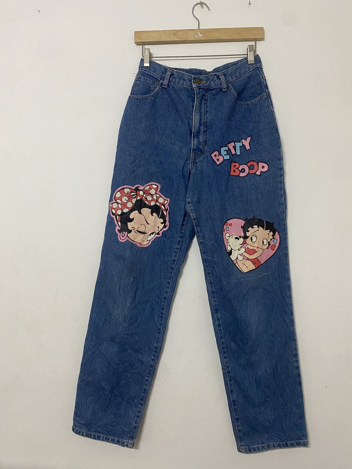Cartoon Network × Vintage Vintage Betty Boop Jeans Size 28" / US 6 / IT 42 - 1 Thumbnail