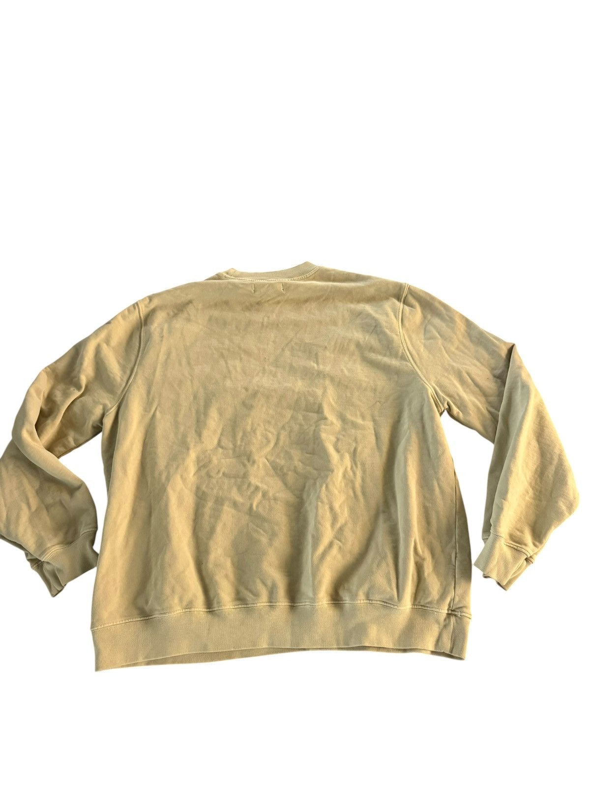 Allsaints AllSaints Crew Sweatshirt Mens Xl Sand Beige Pullover Size US XL / EU 56 / 4 - 4 Thumbnail