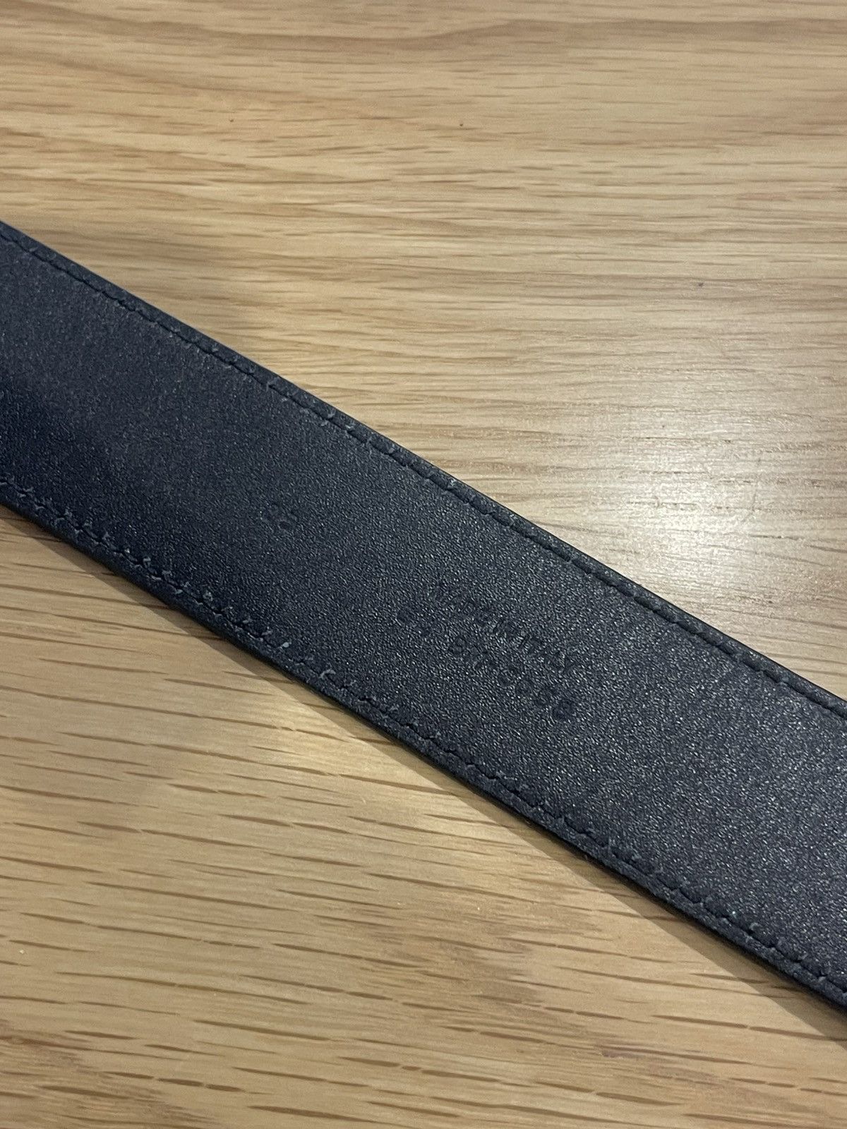 Dior × Hedi Slimane Dior Homme leather belt sz85 Hedi Slimane Size ONE SIZE - 4 Thumbnail