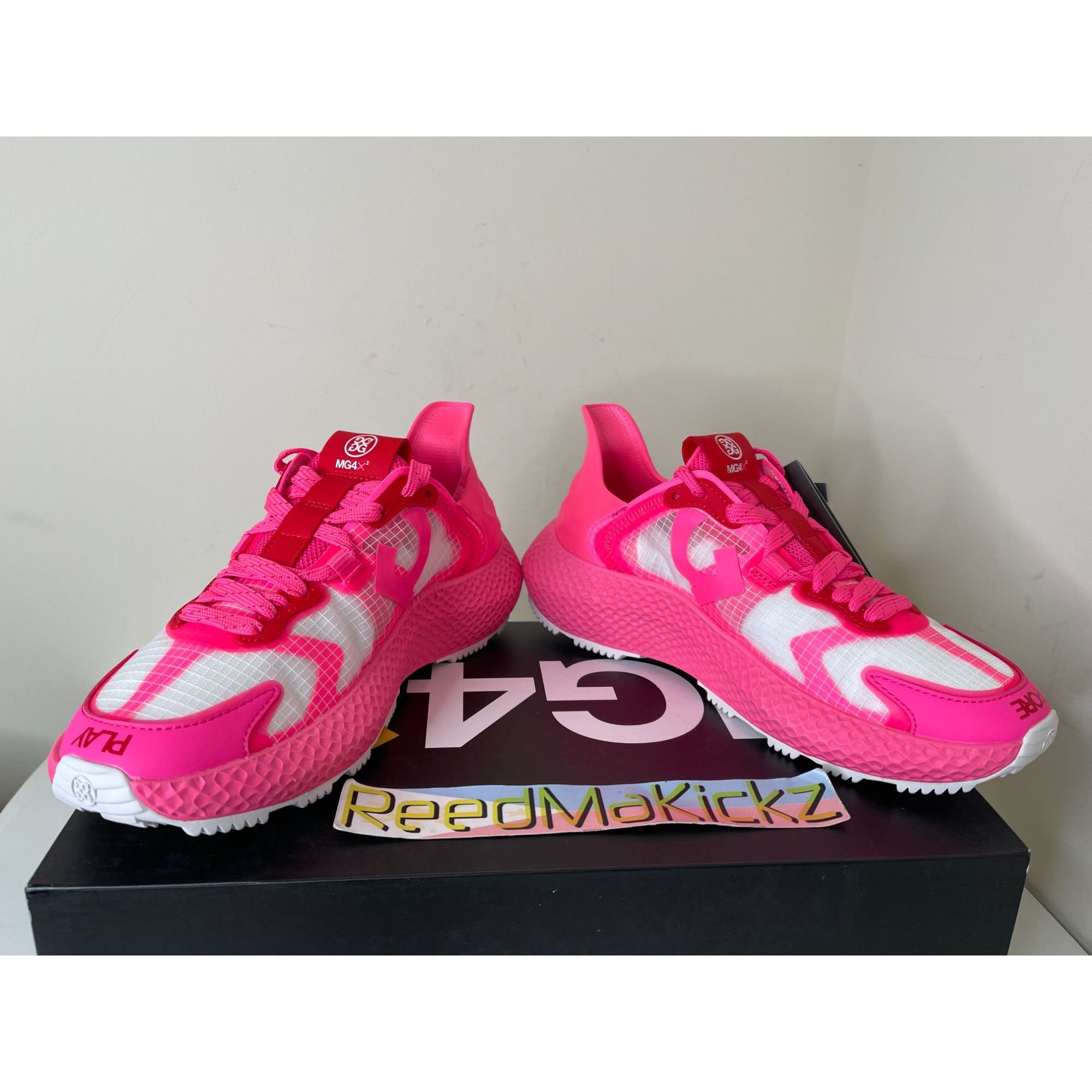 G/FORE G/FORE MG4X2 Ripstop Cross Trainer Pink Golf Shoe Womens 6us Size US 6 / IT 36 - 4 Thumbnail