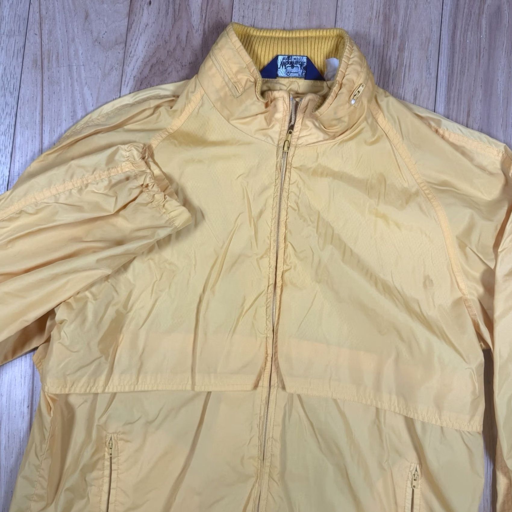 Vintage VINTAGE Woolrich Jacket L Yellow Pullover Hoodie Rain USA Made 80’s Mens Size US L / EU 52-54 / 3 - 3 Thumbnail