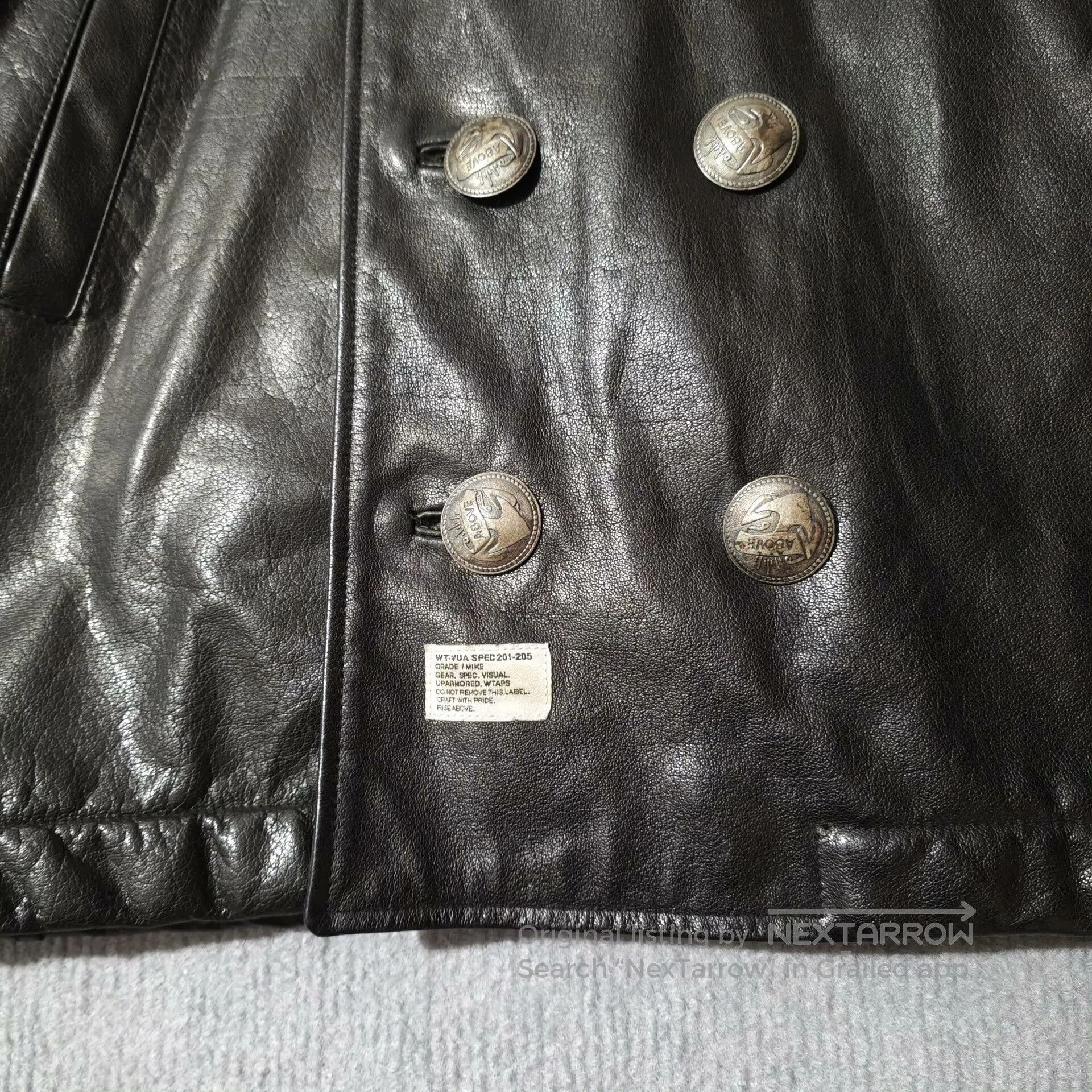 Wtaps Wtaps 07AW Black Leather Jacket. Size US M / EU 48-50 / 2 - 3 Thumbnail