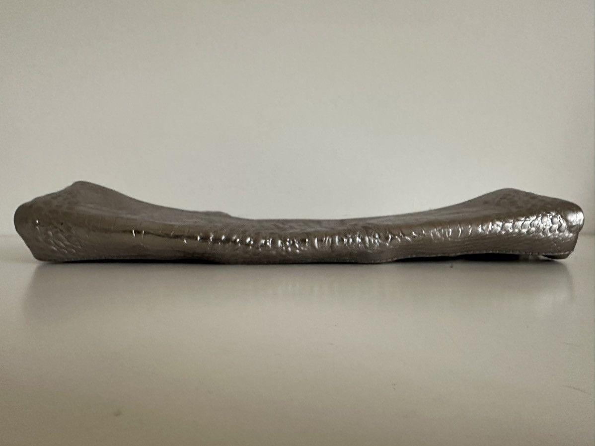 Vintage Silver leather clutch Size ONE SIZE - 3 Thumbnail