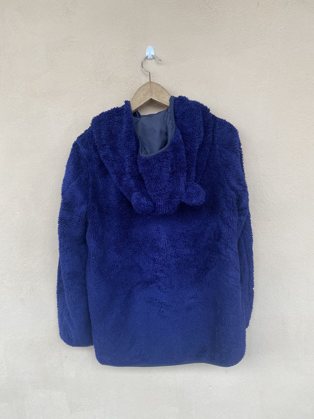 ISSEY MIYAKE MERCIBEAUCOUP DEEP PILE SHERPA JACKET