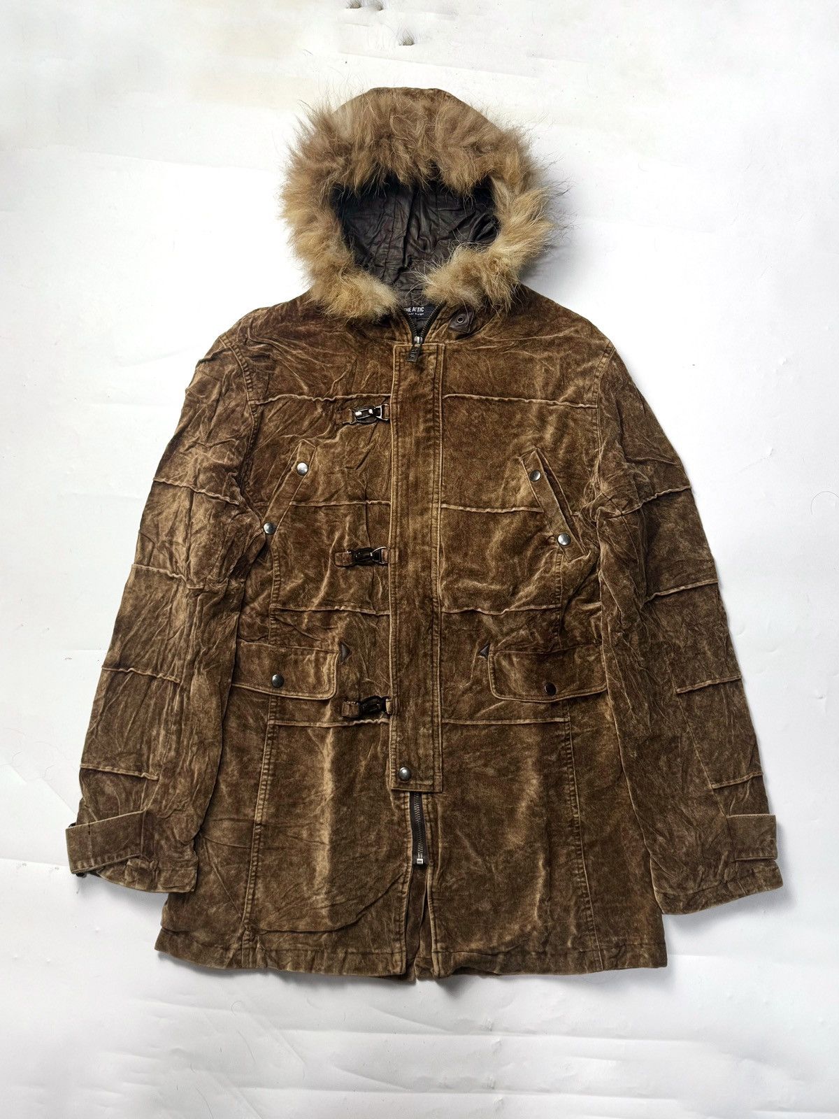 Le Grande Bleu (L.G.B.) FAUX FUR VELVET SUEDE INTHEATTIC SEDITIONARIES PUNK STYLE Size US L / EU 52-54 / 3 - 1 Thumbnail