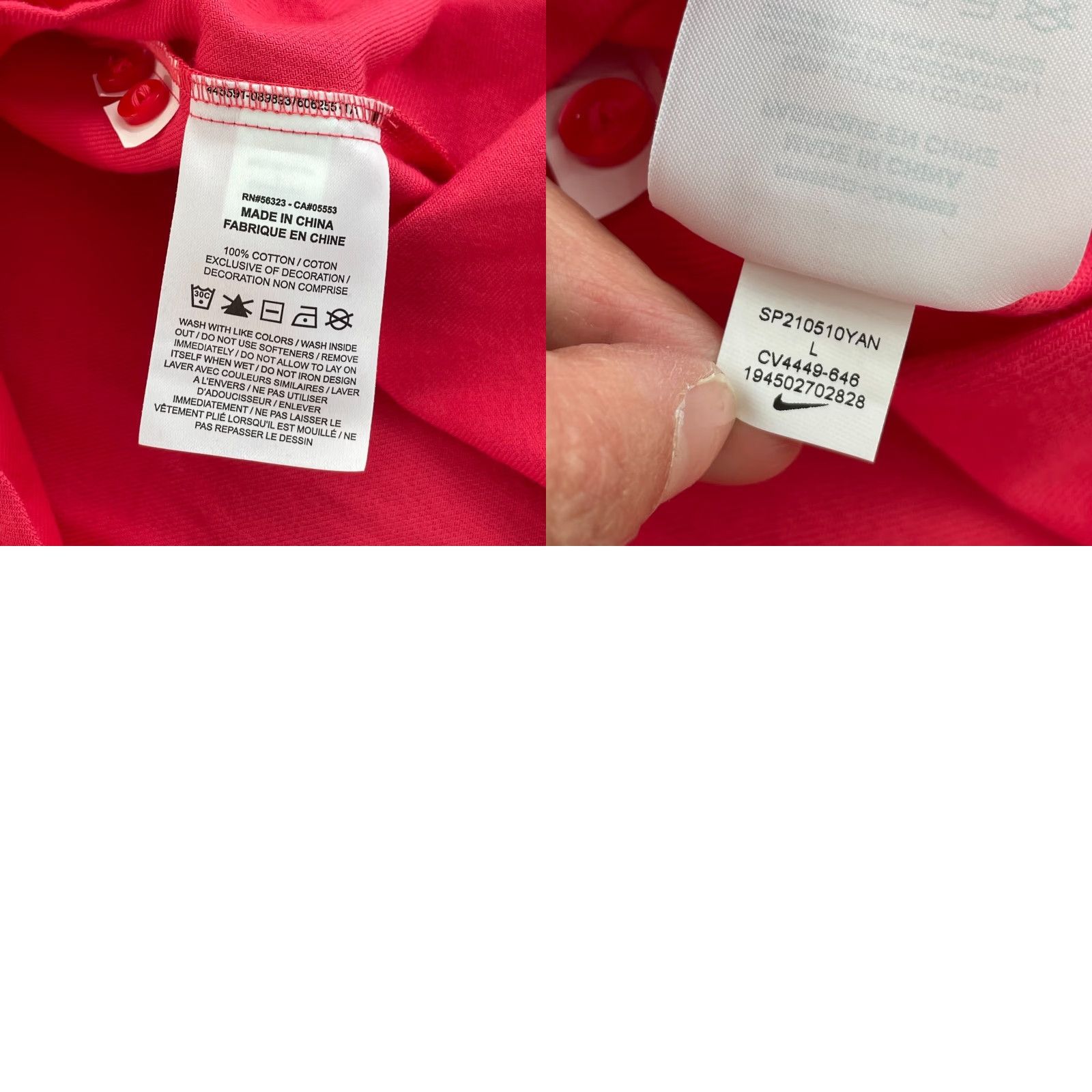 Nike Nike SB Flannel Shirt Men Large Pink Long Sleeve Pocket Outdoor NWOT Size US L / EU 52-54 / 3 - 8 Thumbnail