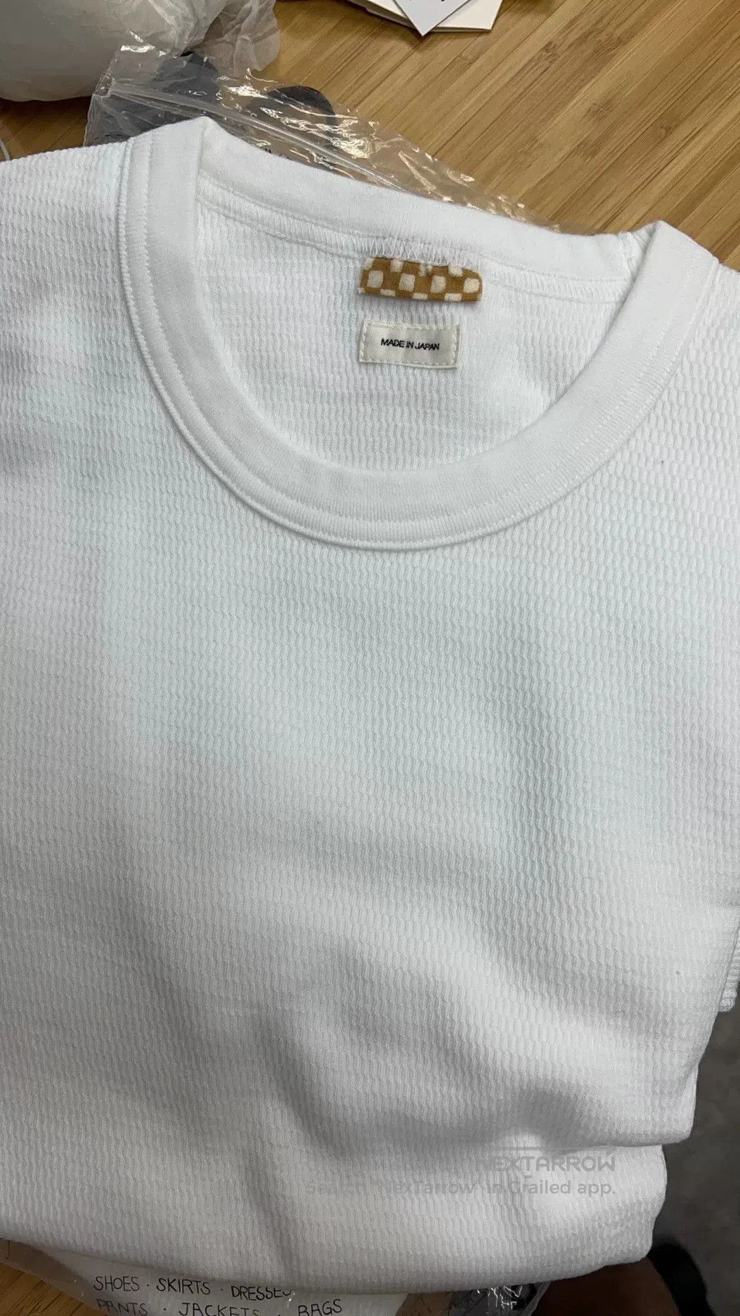 Visvim white visvim long sleeve thermal tee. Size US L / EU 52-54 / 3 - 1 Thumbnail