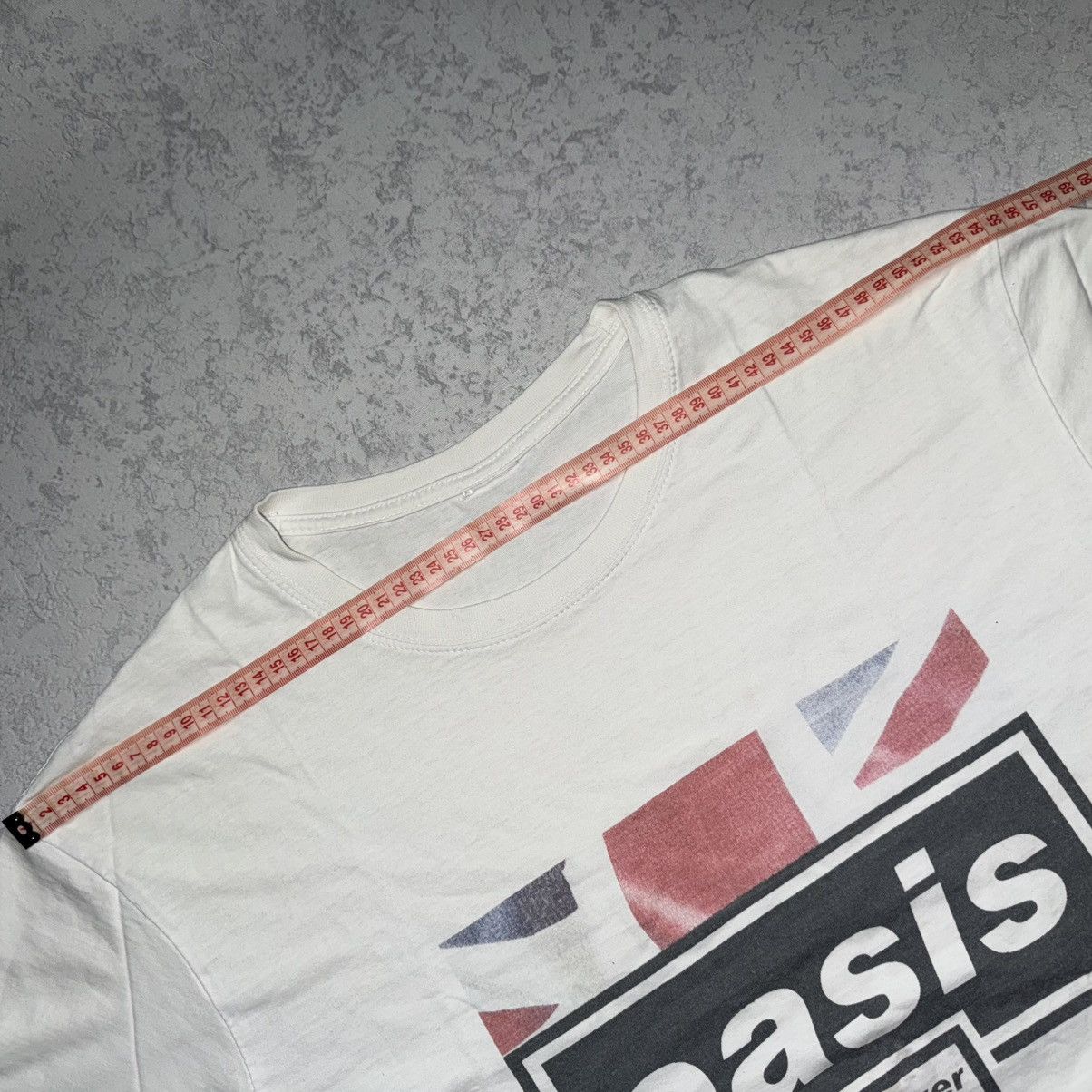 Band Tees Vintage 00s Oasis USA Flag Band T-Shirt Tee Size US XXL / EU 58 / 5 - 10 Thumbnail