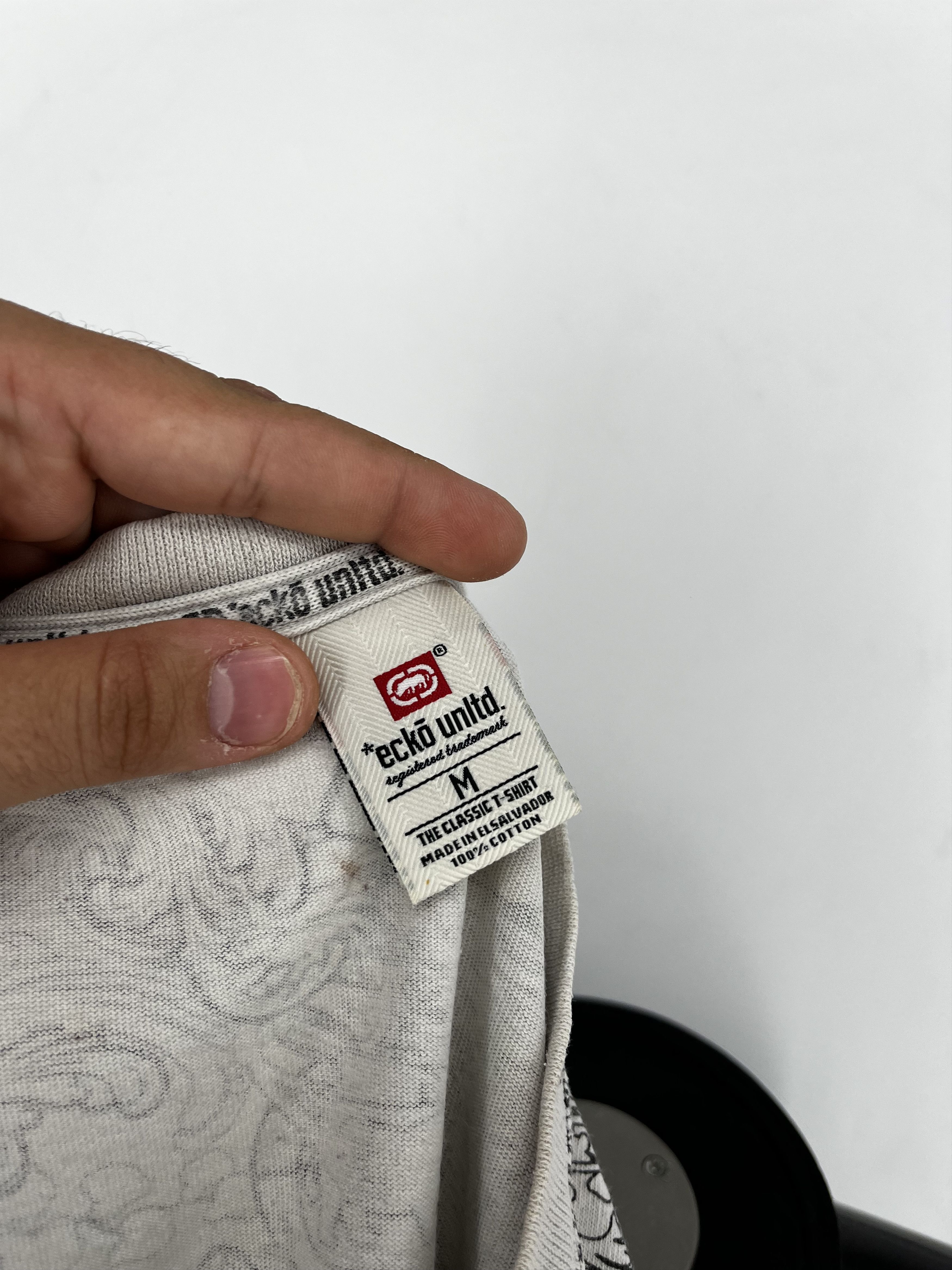 Ecko Unltd. Y2K Ecko Unltd Monogram Web Graphic Rap T Shirt Size US M / EU 48-50 / 2 - 14 Thumbnail