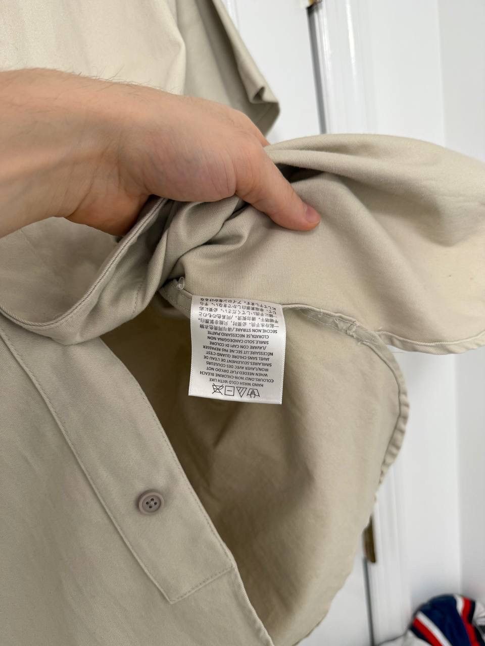 Fear of God Fear of God ESSENTIALS Fog Wheat Boy Scout Baseball Jersey Size L / US 10 / IT 46 - 3 Thumbnail