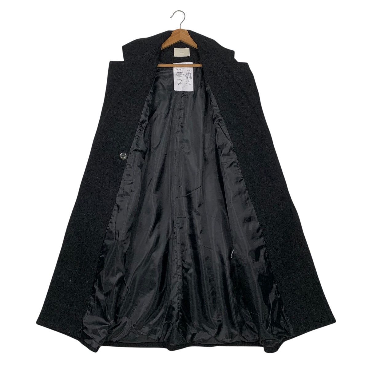 Japanese Brand Japanese Brand Ohotoro Double Breasted Black Coat Size US M / EU 48-50 / 2 - 11 Thumbnail