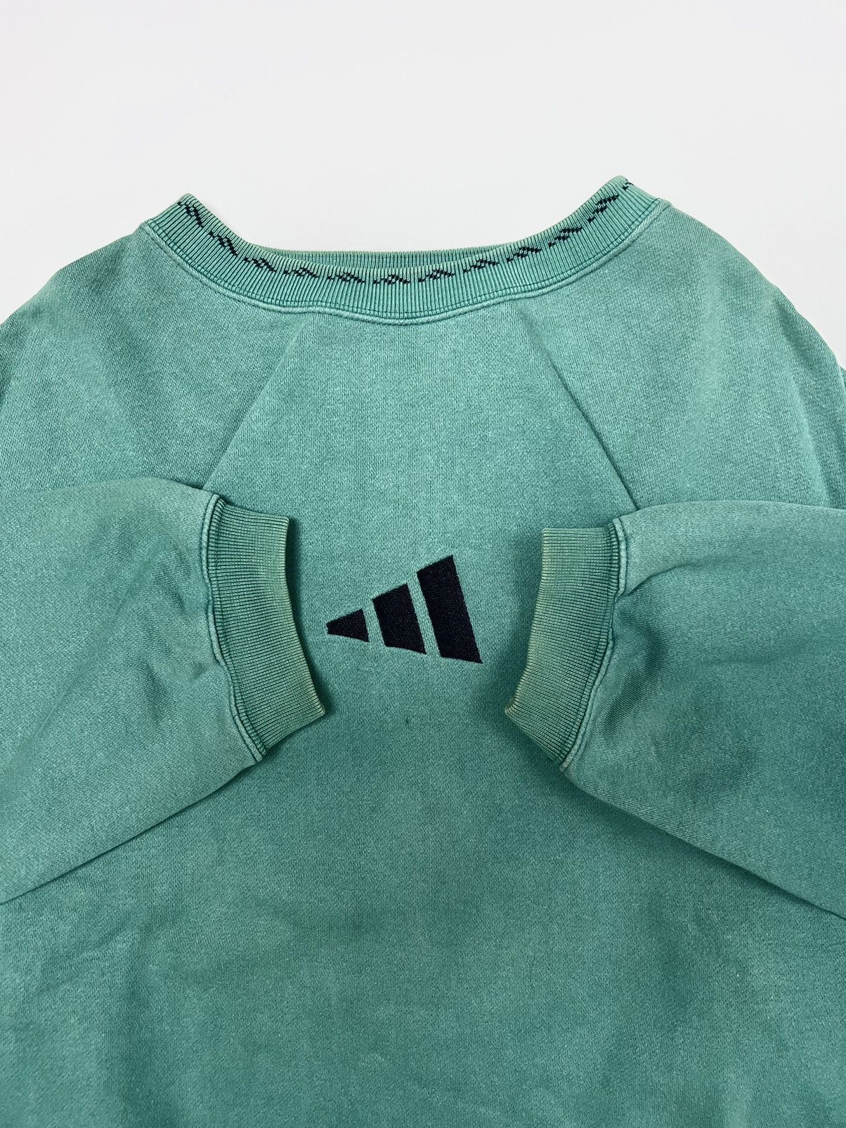 Adidas 1990s Adidas Equipment Green Crewneck Sweatshirt Vintage Size US L / EU 52-54 / 3 - 7 Thumbnail