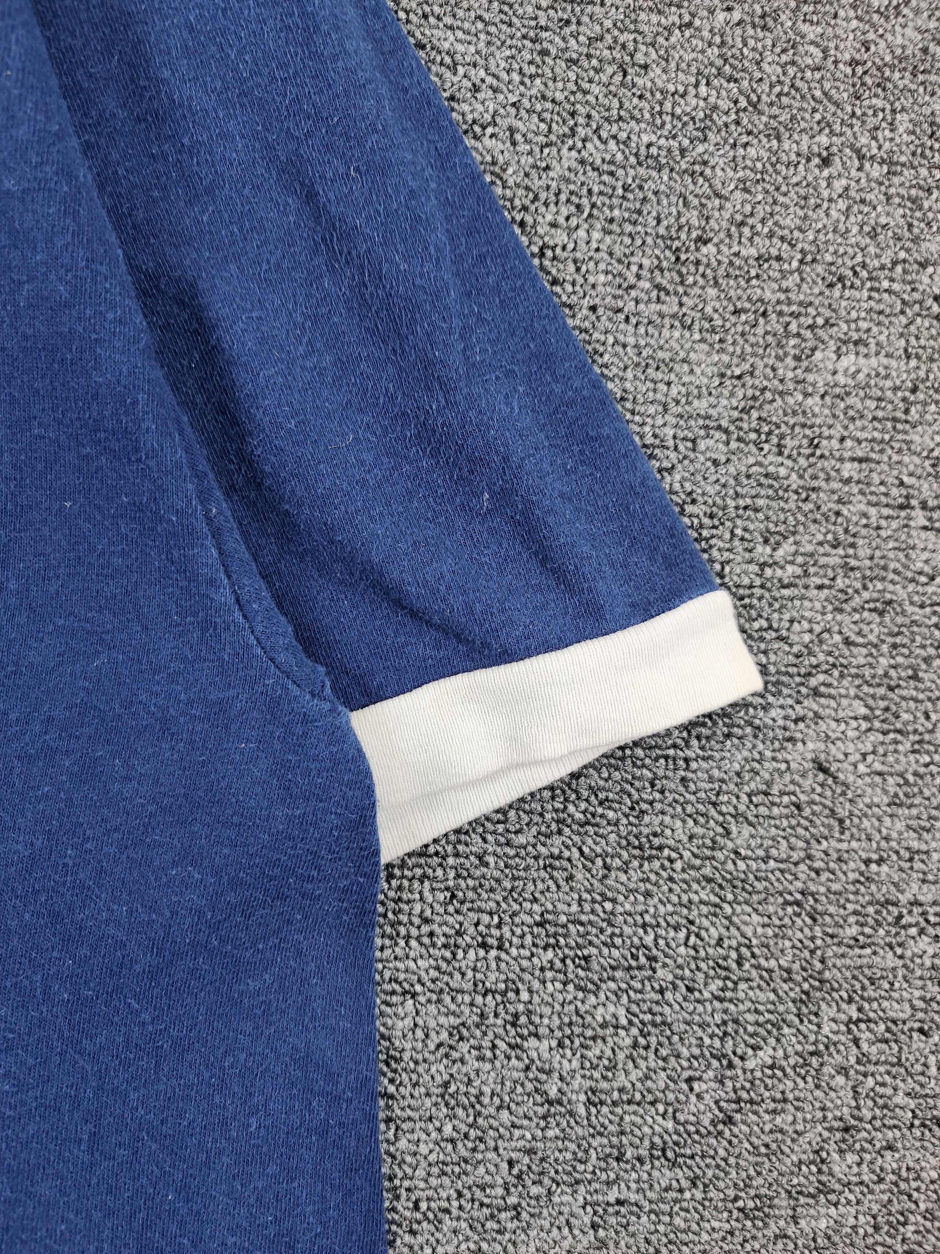 Nike Vintage 90's Nike Tennis Court V Neck Tee Tshirt Size US L / EU 52-54 / 3 - 3 Thumbnail