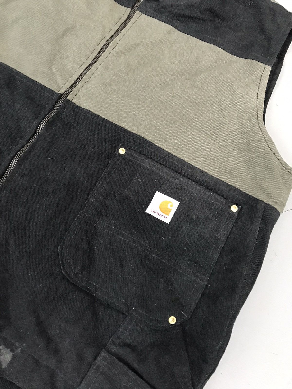 Carhartt × Designer × Vintage Vintage Carhartt work wear vest Size US M / EU 48-50 / 2 - 3 Thumbnail