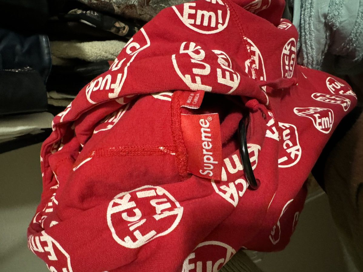 Supreme “Fuck Em” Hoodie - Tops