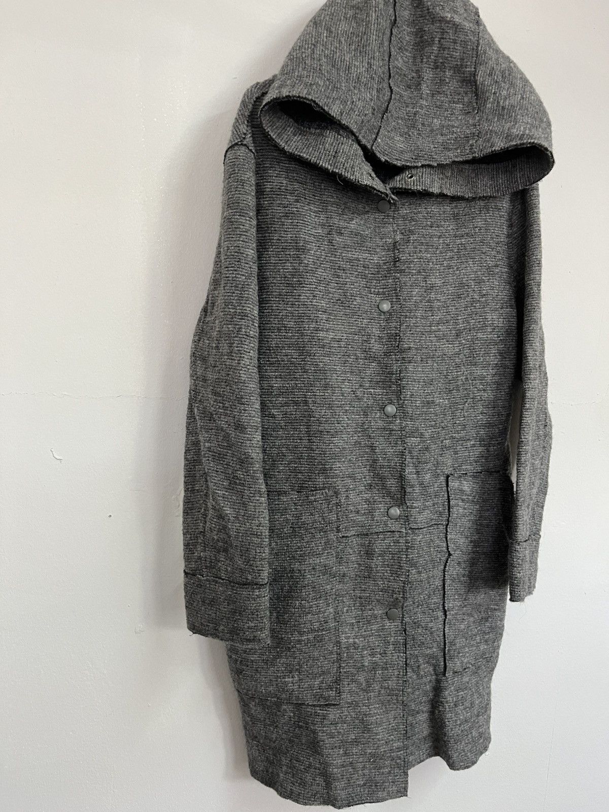 Zara 🔥Offer Me🔥 Zara Basic Wool RECONSTRUCTED Patched Pockets Size XS / US 0-2 / IT 36-38 - 3 Thumbnail