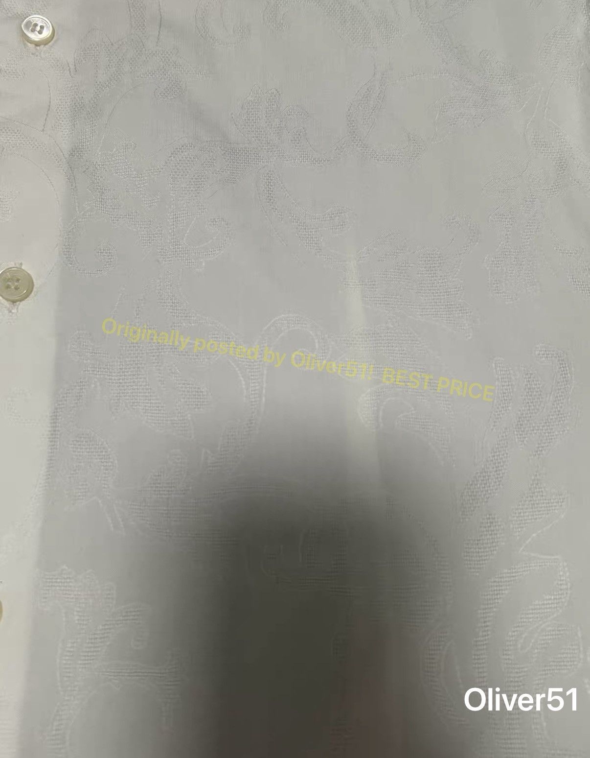 Versace Versace shirt JJJJ11/2610 Size US S / EU 44-46 / 1 - 3 Thumbnail