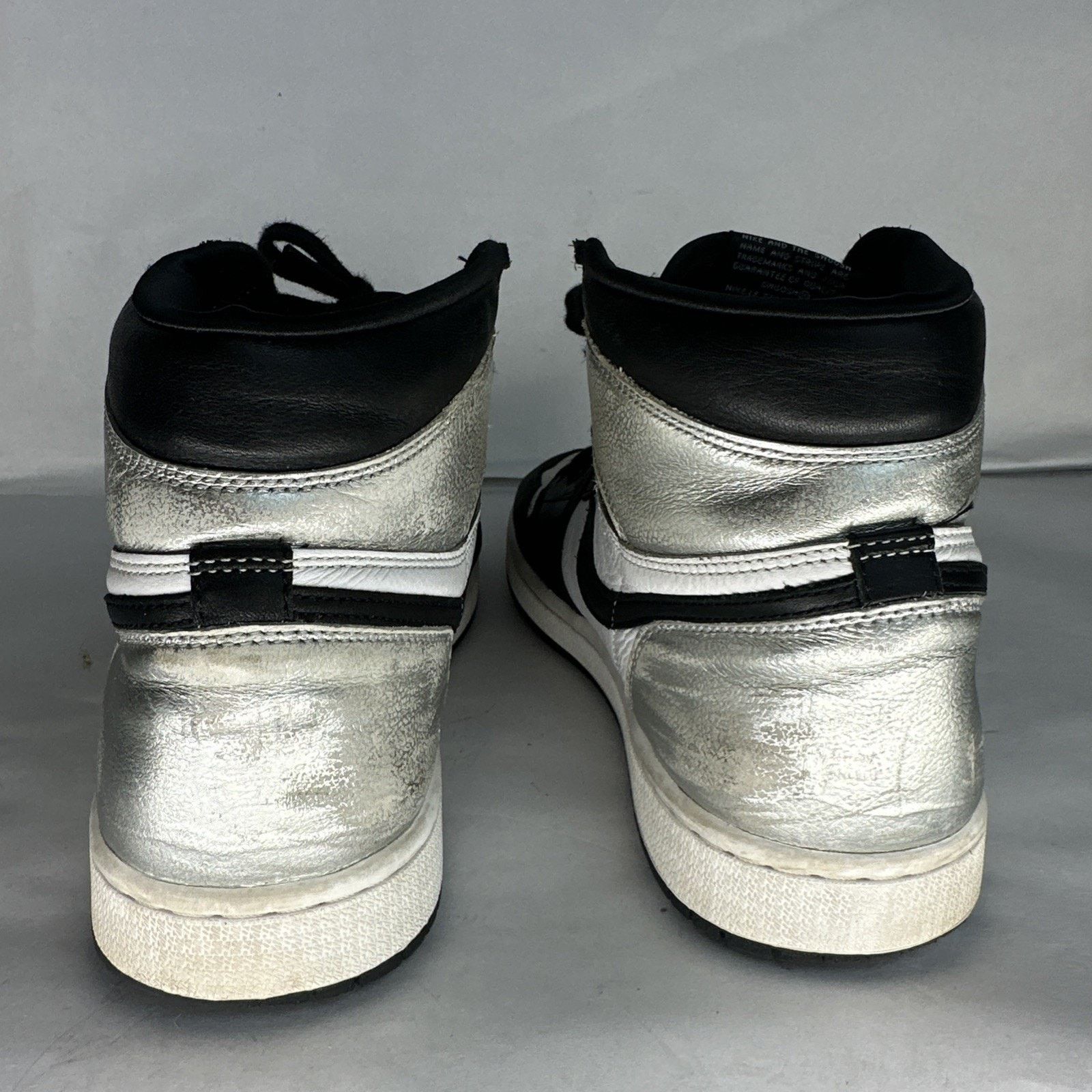 Nike Nike Air Jordan 1 High Metallic Silver men's Size 10 Size US 6 / IT 36 - 6 Thumbnail